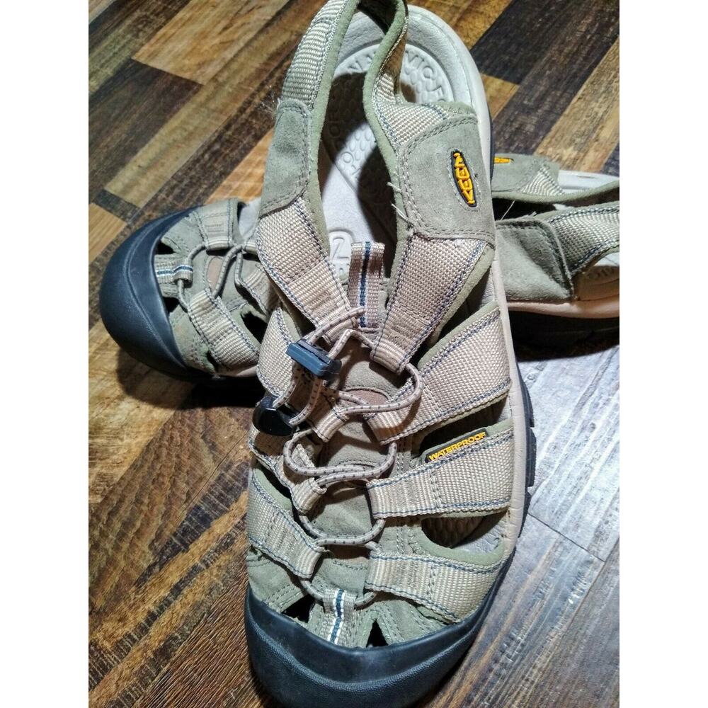 Men’s 11 Keen Newport H2 Sport Sandals Fisherman Quick Fit Sandals Green